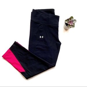 Under Armour Power in Pink Capris